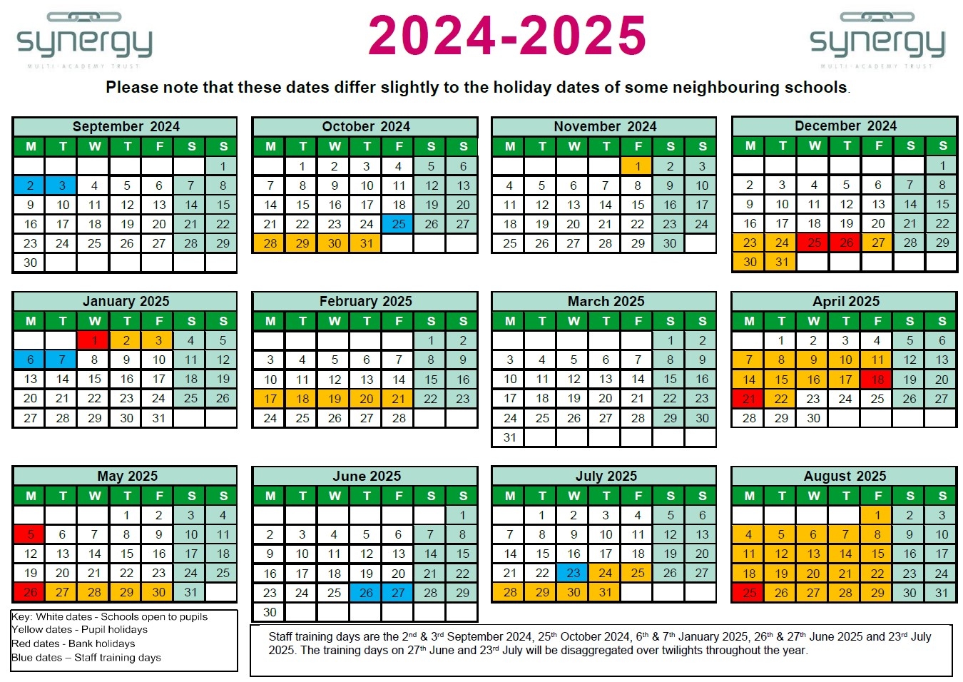 Reepham Primary Term Dates